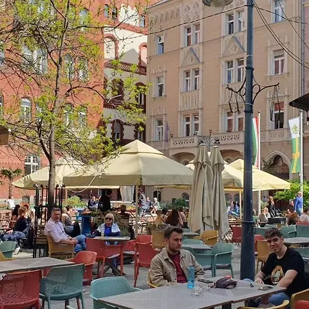 Spacious With Shared Jacuzzi Private Terrace Mk2 בודפשט