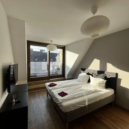 Apartmán Spacious With Shared Jacuzzi Private Terrace Mk2 Budapešť