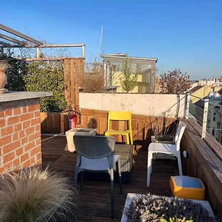 Spacious With Shared Jacuzzi Private Terrace Mk2 Daire *