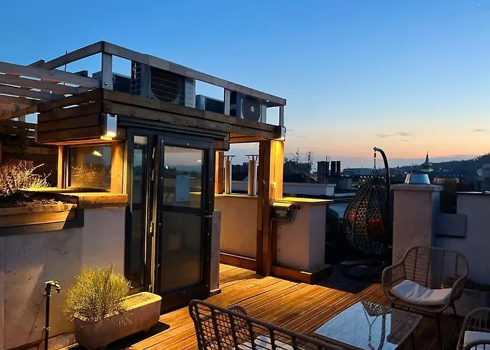 Spacious With Shared Jacuzzi Private Terrace Mk2 Budapeszt