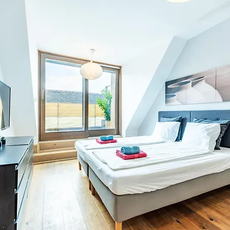 Spacious With Shared Jacuzzi Private Terrace Mk2 * 부다페스트